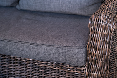 "Кон Панна" кресло из искусственного ротанга, цвет коричневый