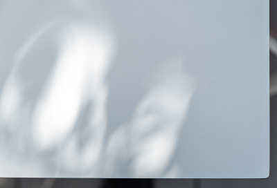 "Малага" обеденная группа на 6 персон со стульями "Марсель", каркас белый, роуп светло-серый